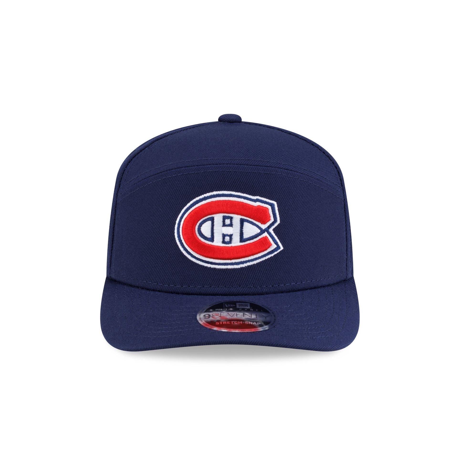 Montreal Canadiens Poly Split Panel 9SEVENTY Stretch-Snap Hat