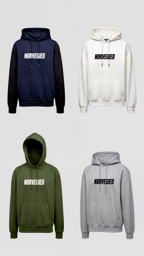 NORVEGIED Slim-Fit Premium Hoodie – Clean Pullover