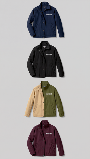 NORVEGIED Modern Stand-Collar Blazer Jacket – Smart Casual Essential