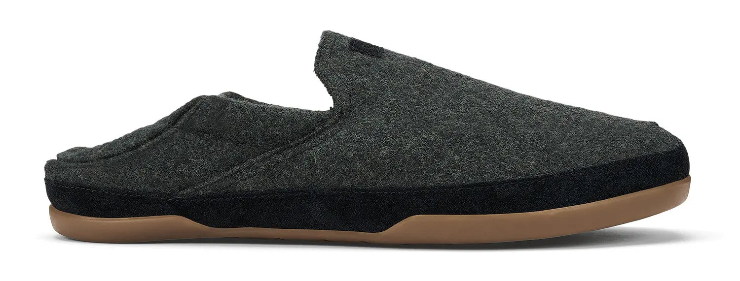 Men’s Olukai Kākaha – Cozy Slip-On with Durable Outsole