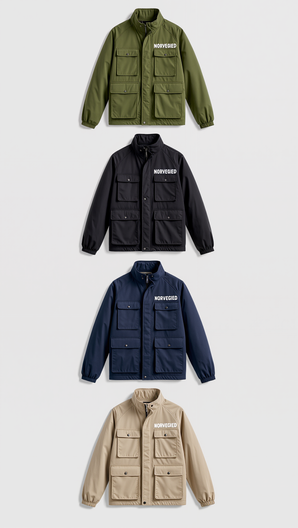 NORVEGIED Classic Field Jacket – Modern Utility Essential