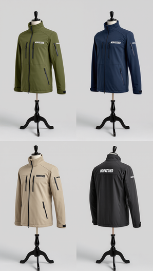 NORVEGIED Tech Field Jacket – Urban Performance Edition